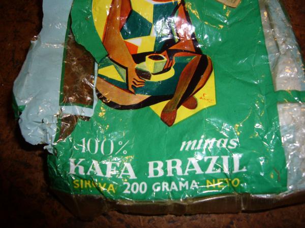 Centroprom - Kafa brazil 100% nimas 200g - detail přední části